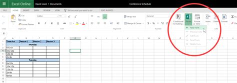 Image result for Create Excel Form to Collect Data