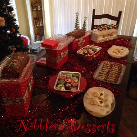 Afbeeldingsresultaten voor Christmas Dessert Bar