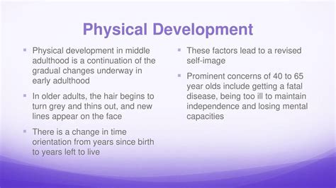 Physical Development in Middle Adulthood に対する画像結果