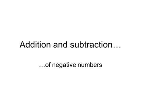 Image result for Addition Square Negative Numbers