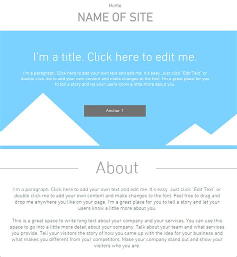 Image result for Empty Website Template HTML