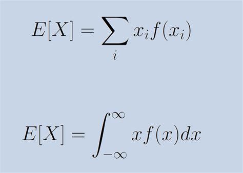 Toradh íomhá ar Discrete Random Variable Expected Value Formula