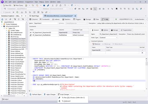 Image result for Table Designer SQL