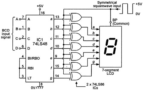 Toradh íomhá ar Seven Segment Display Connection Diagram