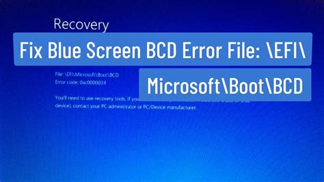 Toradh íomhá ar File Boot Bcd 0Xc000014c