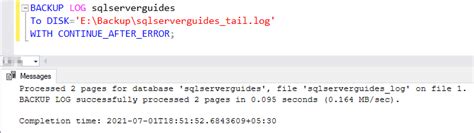 Image result for How to Read Data From SQL Server Backup Tlog