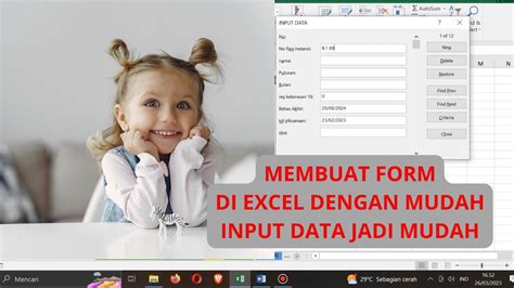 Image result for Cara Input Data Di Excel