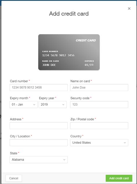 Image result for Add Credit Card