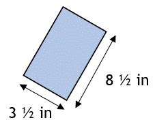 Image result for Area of Rectangular Block