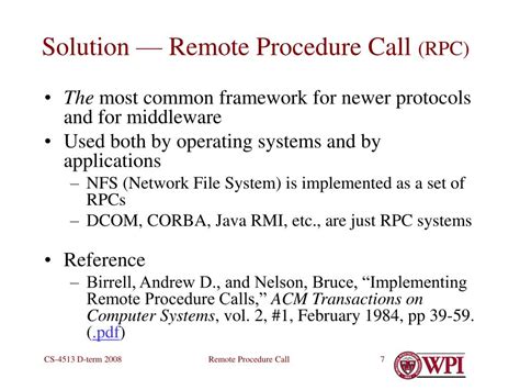 Image result for Remote Procedure Call