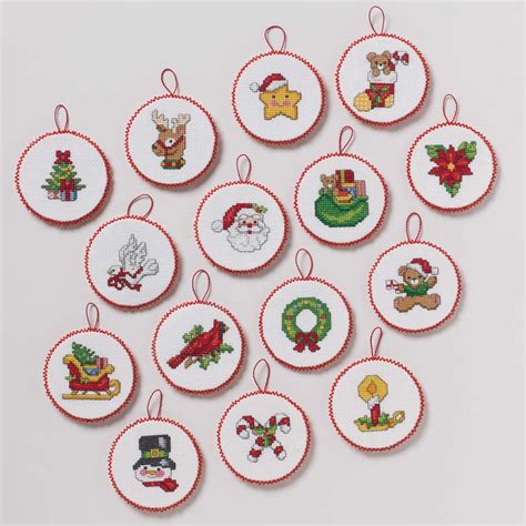 Afbeeldingsresultaten voor Cross Script Christmas Ornament Patterns