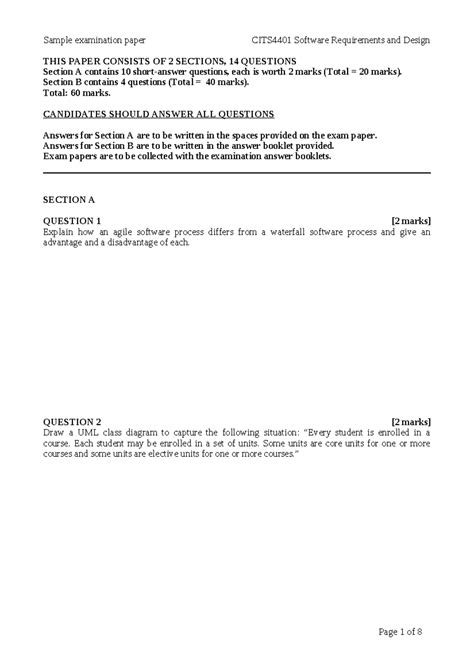 Image result for Test Paper Sample