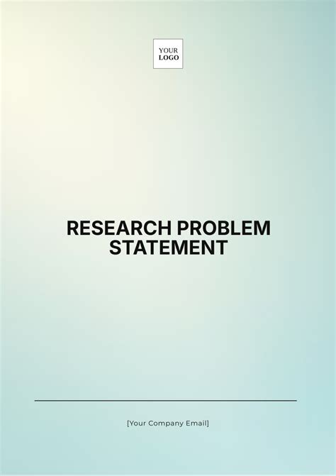 Image result for Research Proposal Problem Statement