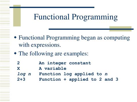 Toradh íomhá ar Functional Programming Patterns