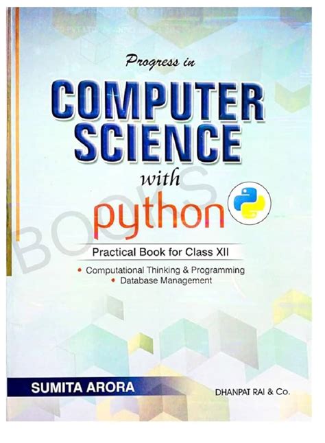 Image result for 12th Computer Science Book PDF