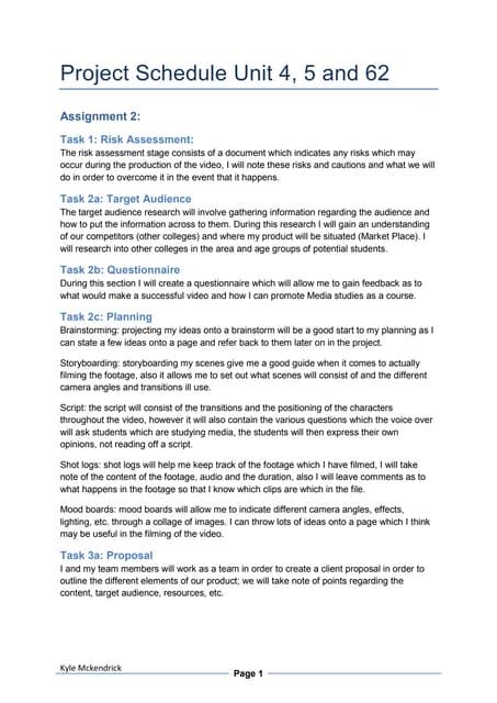 Image result for Level 4 Project Schedule Example