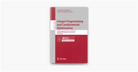 Image result for Integer Programming Book Cover