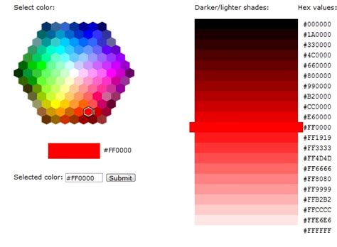 Toradh íomhá ar HTML Color Picker Light Grey