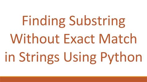 Python Match Substring に対する画像結果