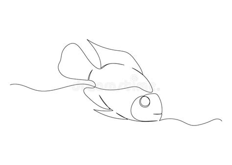 Image result for Continuous Line Drawing Fish