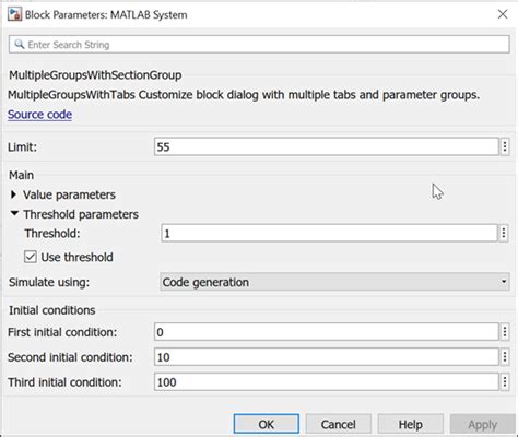 Toradh íomhá ar MATLAB System Block