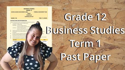 Toradh íomhá ar Business Studies Grade 12 Tutorials
