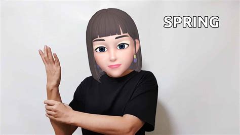Image result for Spring ASL Sign