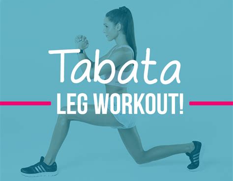 Tabata Legs に対する画像結果