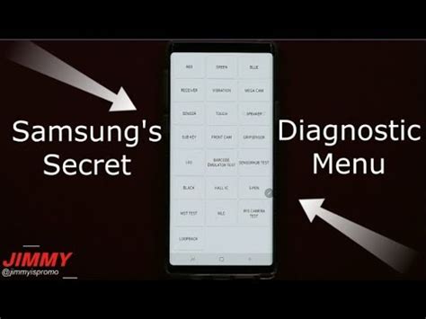 Afbeeldingsresultaten voor Samsung Secret Diagnostic Mode