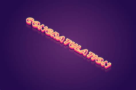 Toradh íomhá ar Isometric Side Text