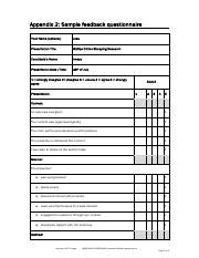 Image result for Questionnaire Appendix Sample