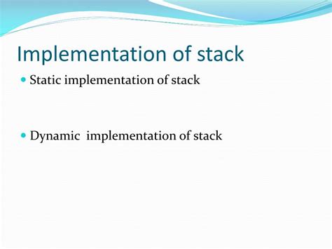 Toradh íomhá ar Dynamic Implementation of Stack Progeam