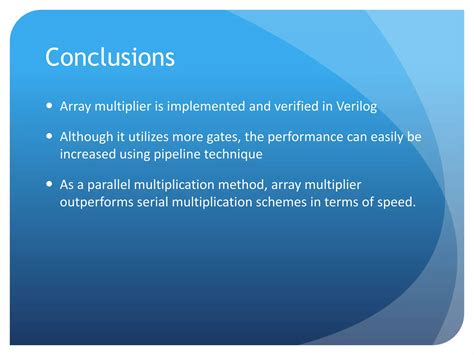 Simple Diagram of Array Multiplier に対する画像結果