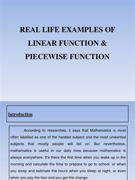 Image result for Piecewise Function Real Life Examples
