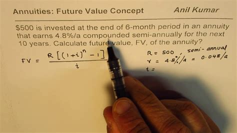 Toradh íomhá ar Future Value Formula Compounded Semi-Annually