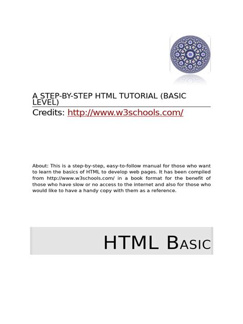 Image result for Step by Step HTML Template