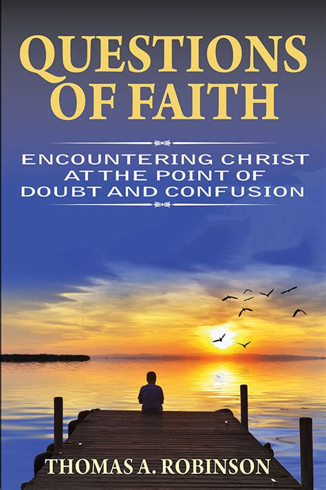 Toradh íomhá ar A Question of Faith Book