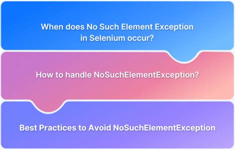 No Such Element Exception Java に対する画像結果