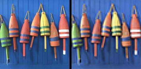 High vs Low Resolution に対する画像結果