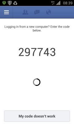 Image result for Facebook 6 Digit Code List