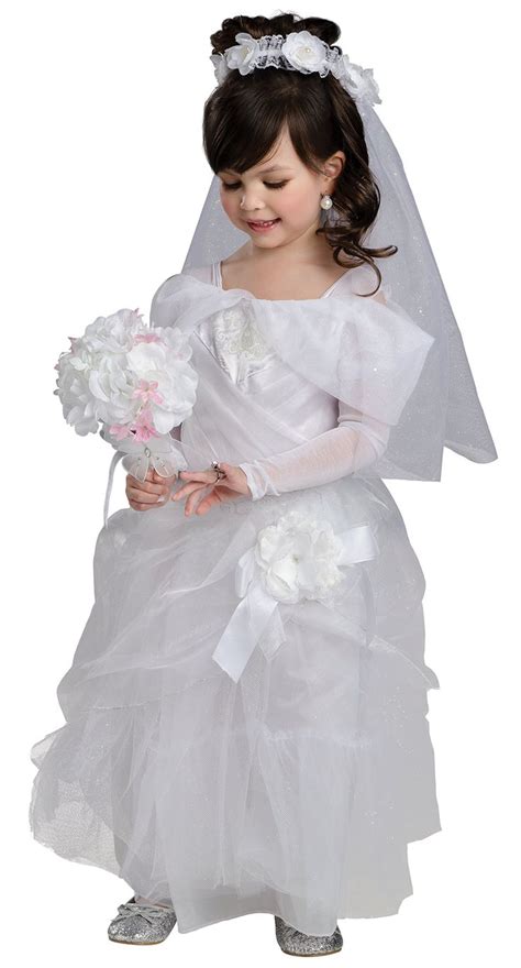 Toradh íomhá ar Kids Bride Costume