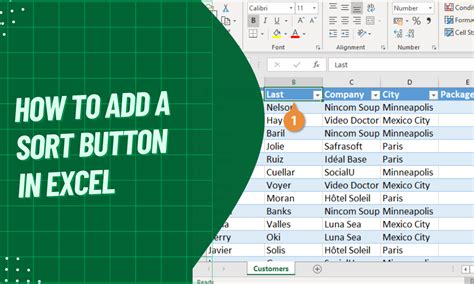 Image result for Make Sort Button Excel