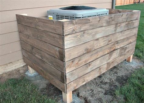 Afbeeldingsresultaten voor DIY AC Unit Cover