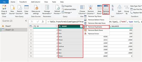 Toradh íomhá ar Power BI Duplicate Column