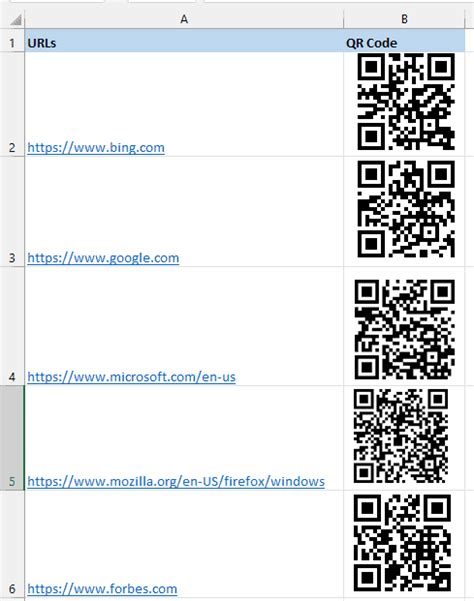 QR Code Generator for Excel に対する画像結果
