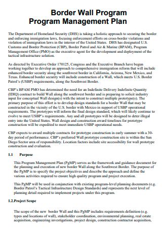 Image result for Program Management Plan Sample