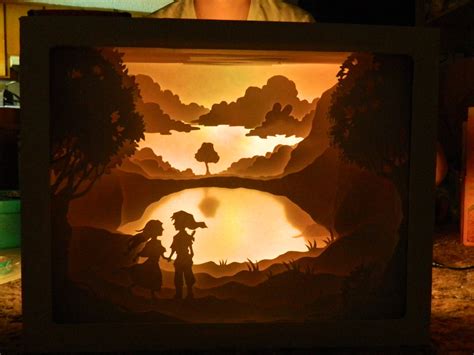 Paper Cut Shadow Box Tutorial に対する画像結果