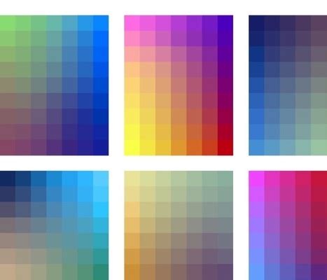 Image result for Color Gradient Blocks
