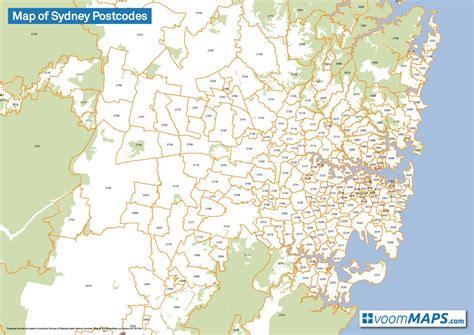 Image result for Postcode Map Australia