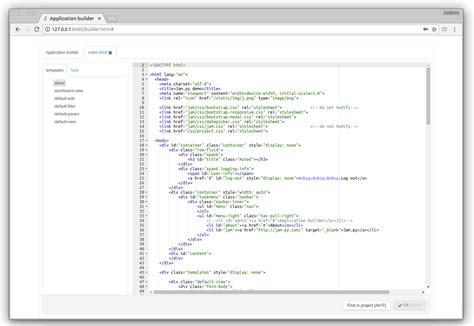 Toradh íomhá ar Index.html Template